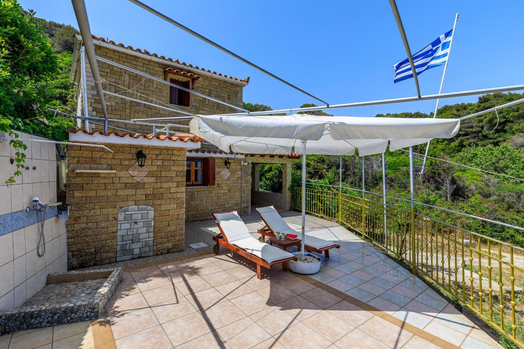 Nerissa Cottage - Skopelos Glossa Atheato Eksteriør bilde